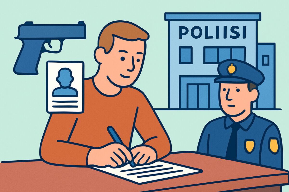 Aseluvan hakeminen poliisilta – vaiheet ja liitteet