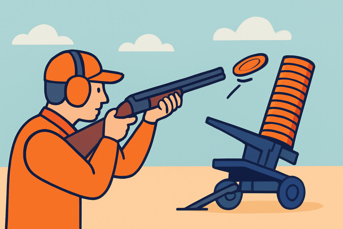 Sporting clays radalla – vaihtelevat heittosuunnat